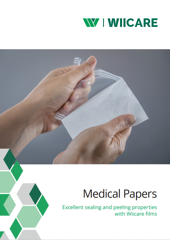 Image of wiicare medical papers brochure in English