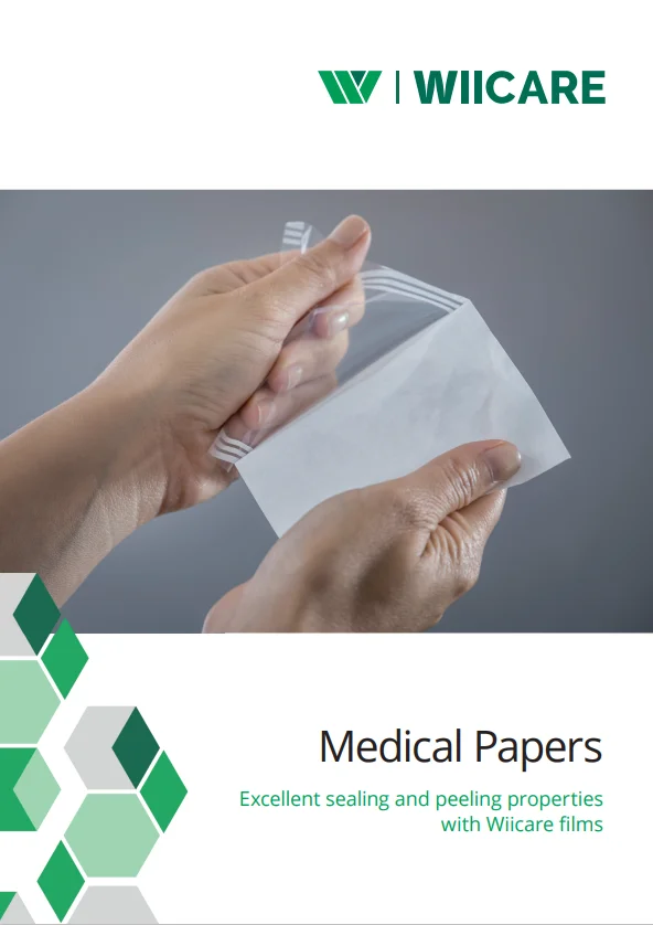 Image of wiicare medical papers brochure in English